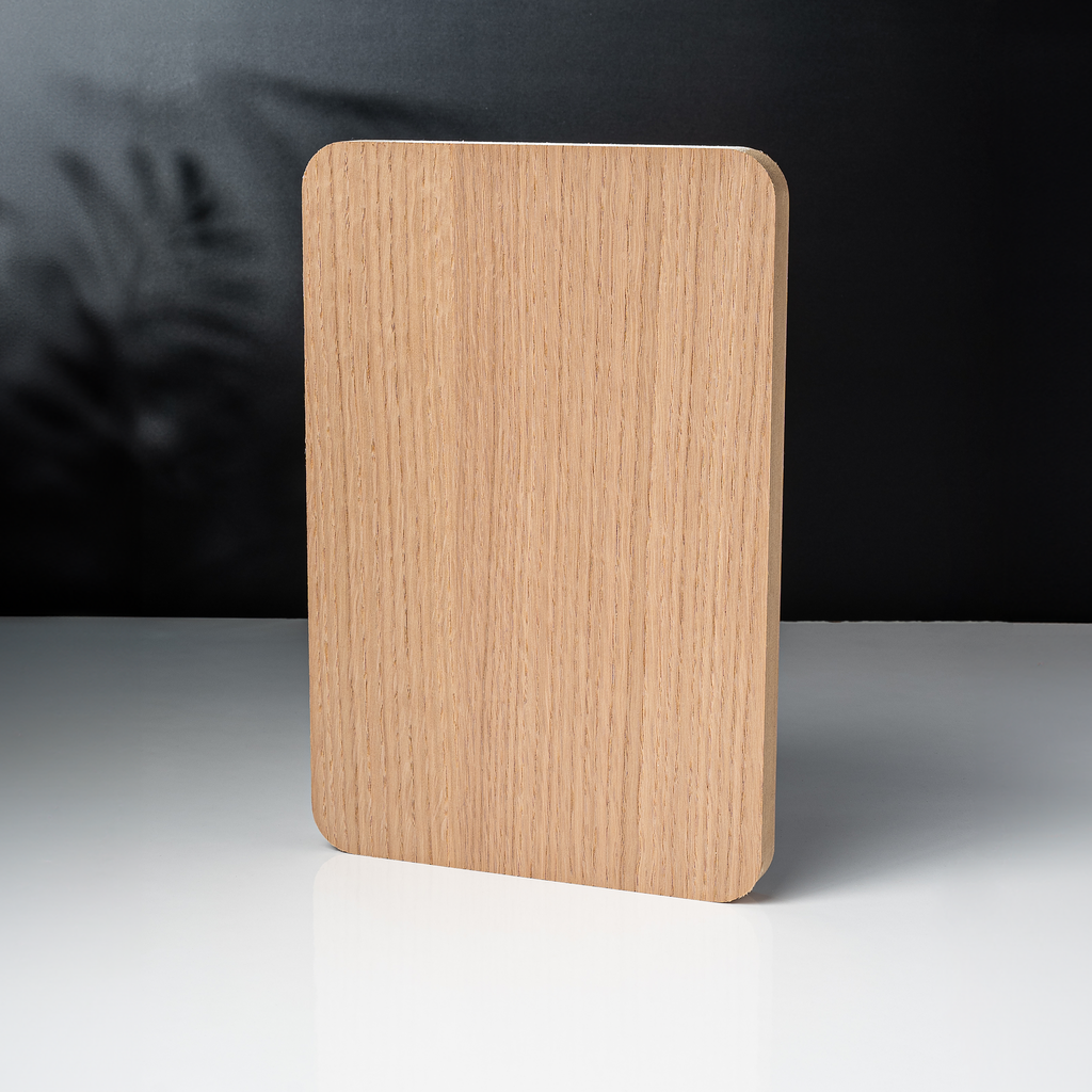 M008 MDF White Oak 3050x1220x12.7MM Unfinished (Rift Cut) 
