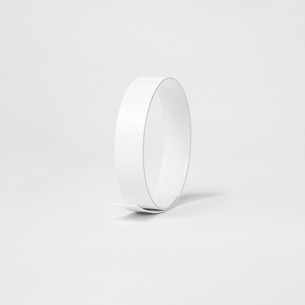 Z008 Edge Banding PET Pearl White High Gloss 23x1mm 100m/roll 328ft